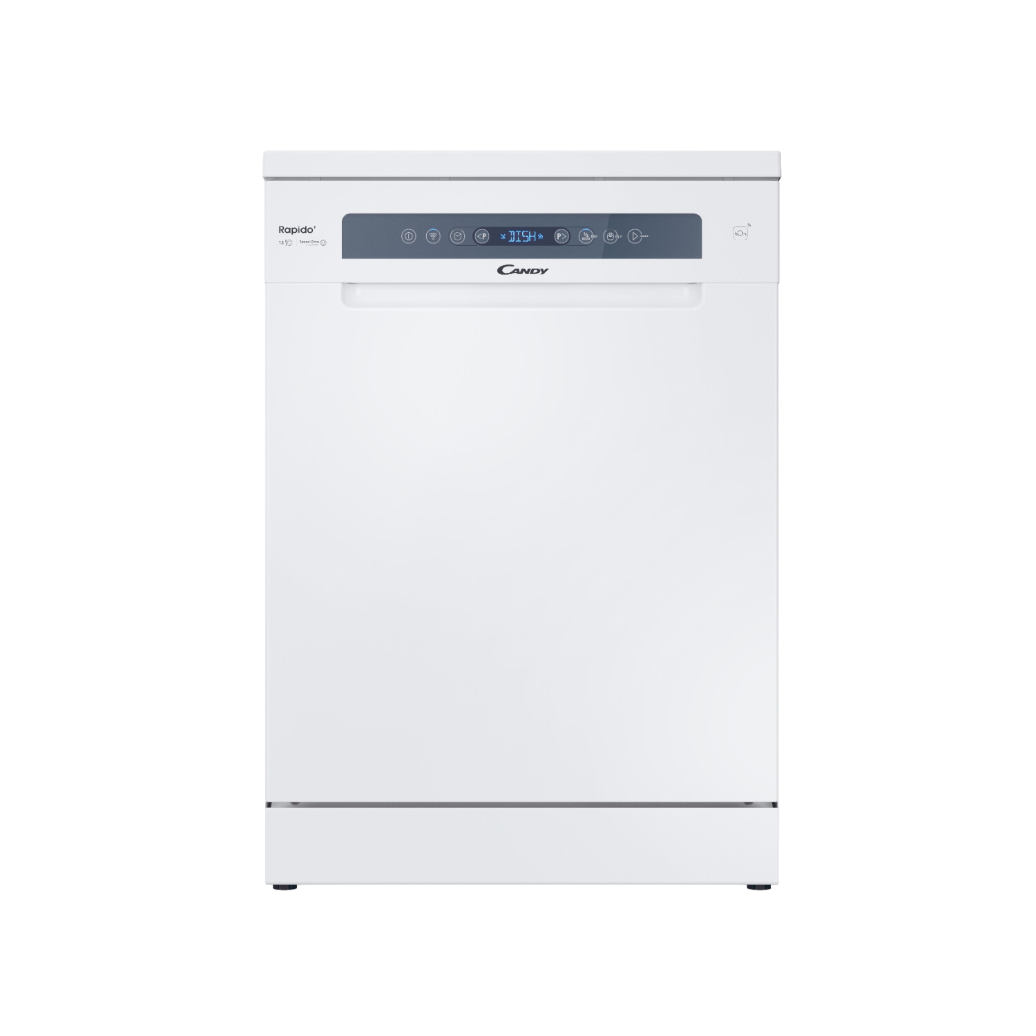 Lavavajillas - Candy Rapido' CF 3C7F0W, 13 Servicios, 5 Programas, 60 cm, Motor Inverter, Wi-Fi, Blanco