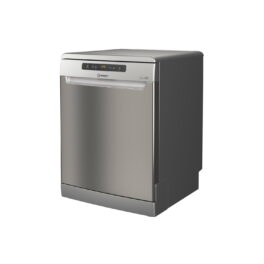 Lavavajillas - Indesit DFO 3T133 A F X, 13 servicios, 9 programas, 60 cm, Inox