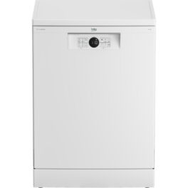 Lavavajillas libre instalación 60 cm - BEKO BDFN26430WC, 14 servicios, 6,0 programas, 64 cm, Blanco