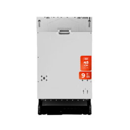 Lavavajillas integrable 45 cm - EVVO DI.2 SLIM, 8 programas, 45,0 cm, Inox