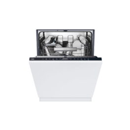 Lavavajillas integrable - Haier XI 4C4S0SB, 10 Programas, 14 Servicios, Ancho 59.7 cm, Cuba Maxi Tub, Apertura Automática, Sin panelar