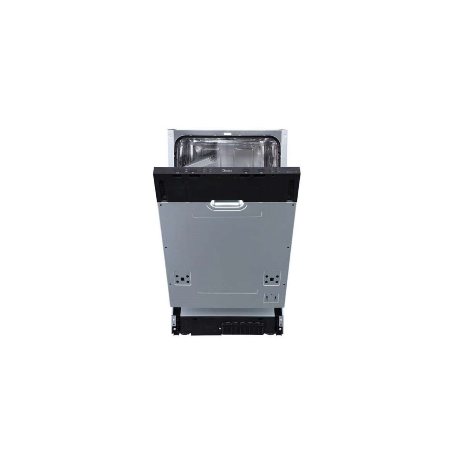 Lavavajillas integrable 45 cm - MIDEA MID45S120-ES, 10 servicios, 4 programas, 44,8 cm, Sin panelar