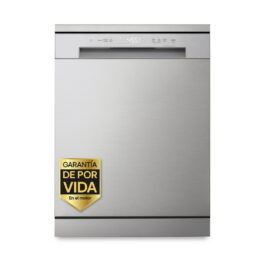 Lavavajillas - LG DF142FV, 14 servicios, 5 programas, 60 cm, QuadWash, Inverter Direct Drive, Inox antihuellas