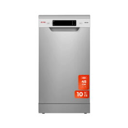 Lavavajillas libre instalación - EVVO D3X SLIM, 8 programas, 45,0 cm, Inox