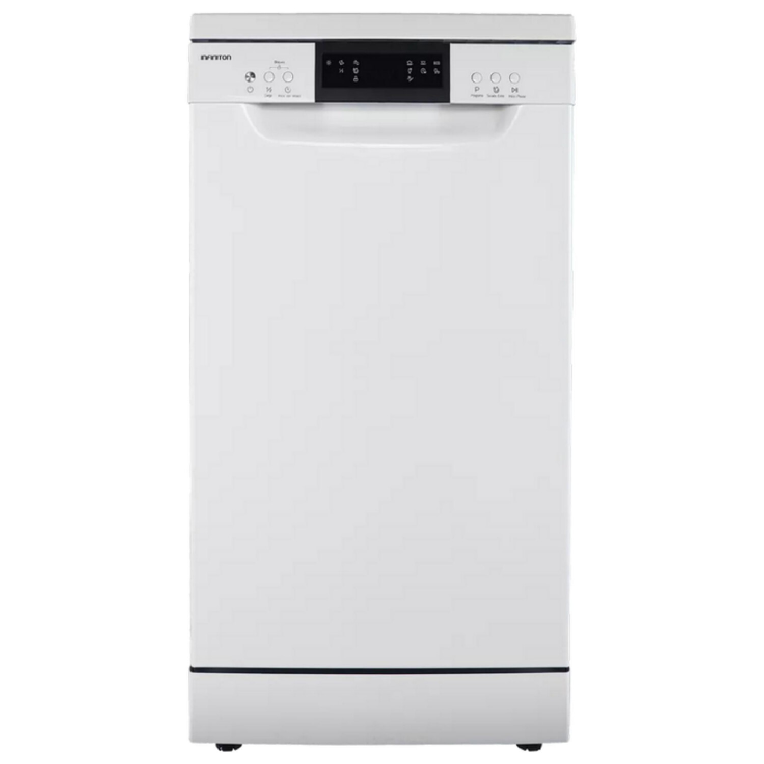 Lavavajillas libre instalación 45 cm - INFINITON DIW-42HW, 9 servicios, 7 programas, 448 mm, Blanco