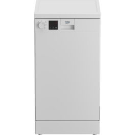 Lavavajillas libre instalación 45 cm - BEKO DVS05024W, 10 servicios, 5 programas, 45 cm, Not available