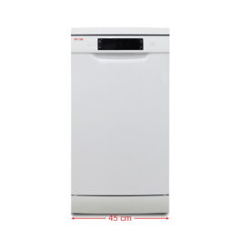 Lavavajillas libre instalación 45 cm - EVVO D3 Slim (45 cm), 8 programas, 45,0 cm, Blanco
