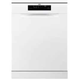Lavavajillas libre instalación 60 cm - AEG FFB33607ZW, 13 servicios, 8 programas, 59,8 cm, Blanco