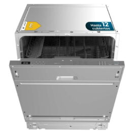Lavavajillas libre instalación 60 cm - CECOTEC Bolero Aguazero 6102 Full-BI E, 60 cm, Plateado