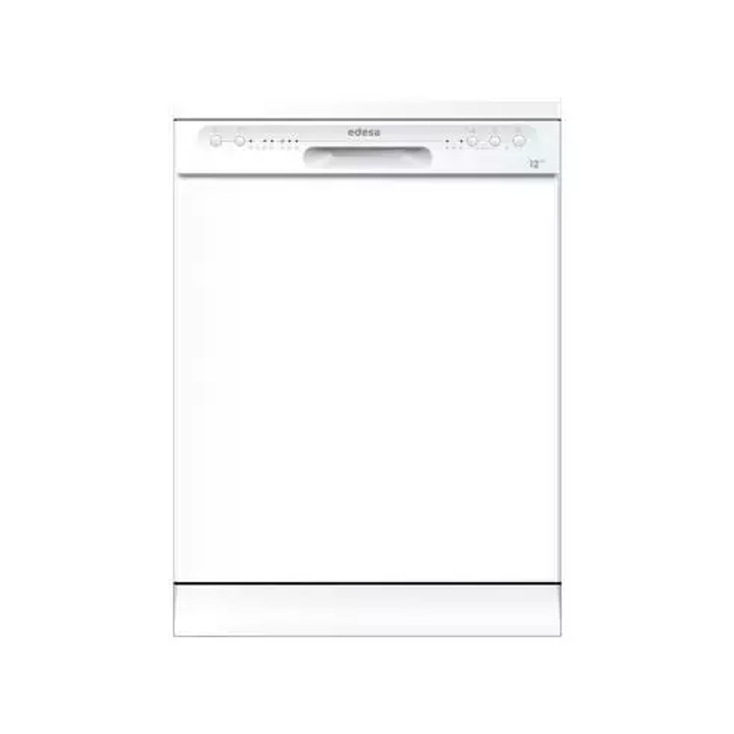 Lavavajillas libre instalación 60 cm - EDESA 926270308, 12 servicios, 4 programas, 598 mm, Blanco