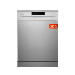 Lavavajillas libre instalación 60 cm - EVVO D1X, 5 programas, 60,0 cm, Inox