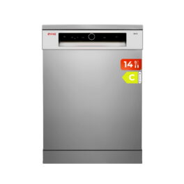 Lavavajillas libre instalación 60 cm - EVVO D4X, 14 servicios, 8 programas, 60,0 cm, Inox