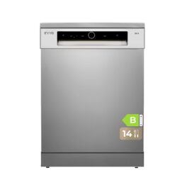 Lavavajillas libre instalación 60 cm - EVVO D5X Inox, 8 programas, 59,8 cm, Inox