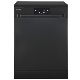 Lavavajillas libre instalación 60 cm - EXQUISIT GSP9114-450D, Clase energética D, 49 dB, AquaStop, programa rápido 30 min, 14 servicios, 4 programas, 598 mm, Negro