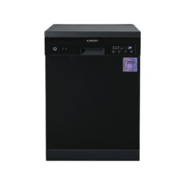 Lavavajillas libre instalación 60 cm - JOCEL JLLI023018, 15 servicios, 6 programas, 60 cm, negro
