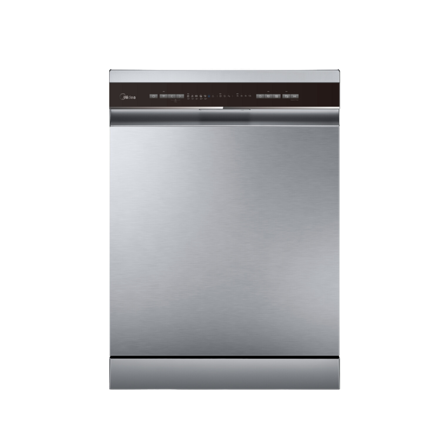Lavavajillas libre instalación 60 cm - MIDEA MDWPF1433CSS-W-EU, 14 servicios, 10 programas, 60,0 cm, Inox