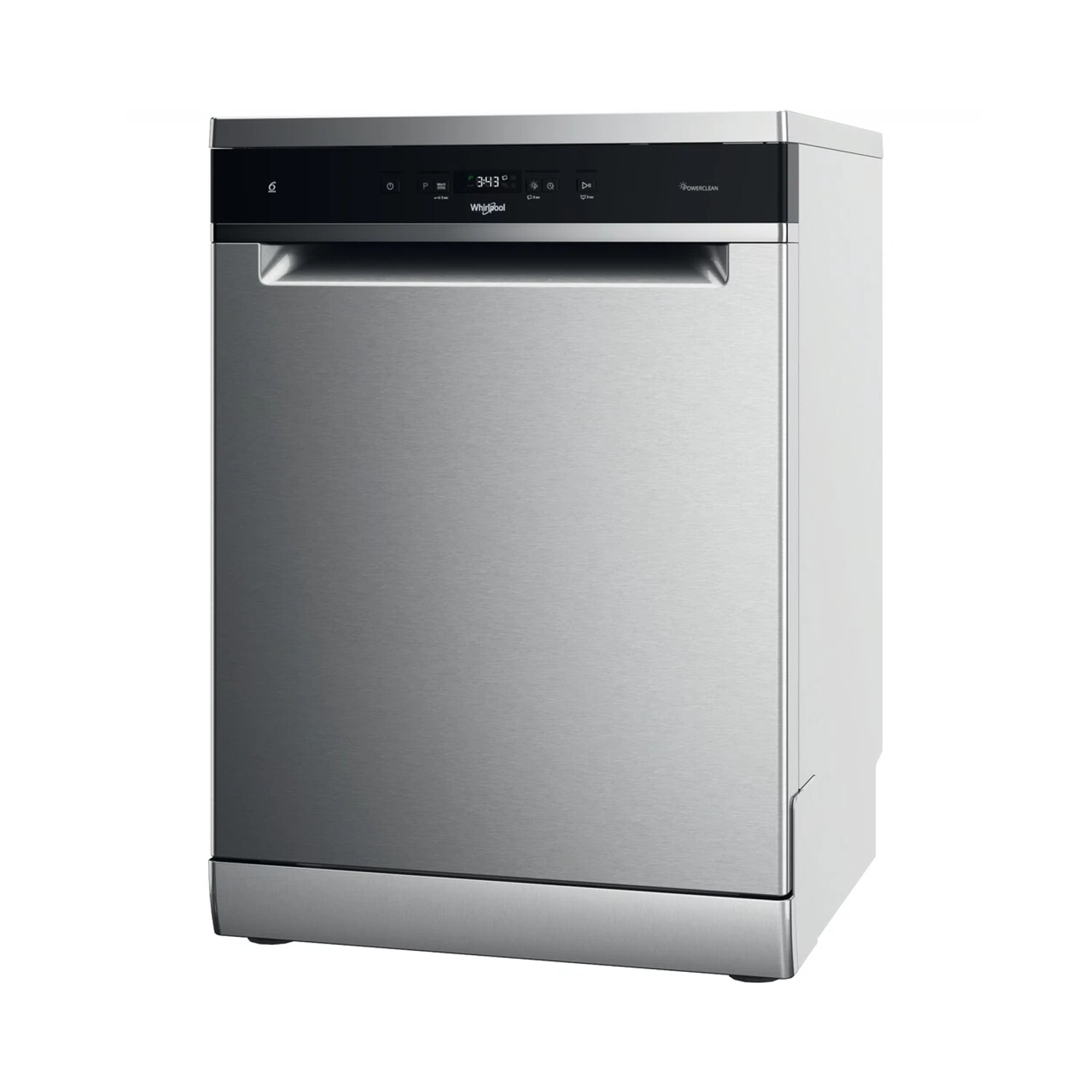 Lavavajillas libre instalación 60 cm - WHIRLPOOL WFC 3C34 P X, 14 servicios, 8 programas, 60,0 cm, Inox