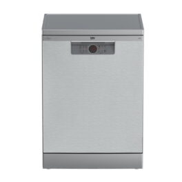 Lavavajillas libre instalación 60 cm - BEKO BDFN26430X, 14 servicios, 6 programas, 60 cm, Inox