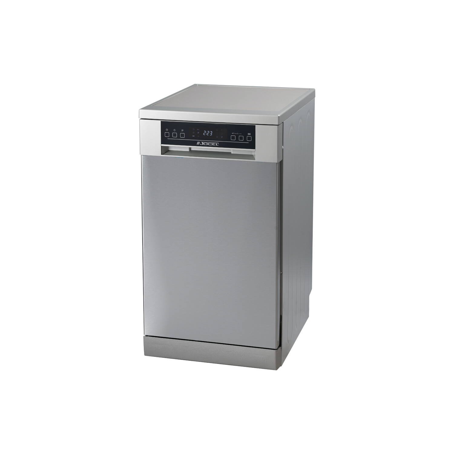 Lavavajillas libre instalación - JOCEL JLLI023124, 11 servicios, 6 programas, 45 cm, Gris