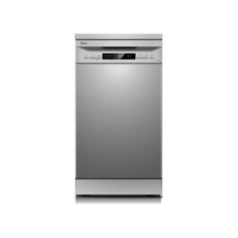 Lavavajillas libre instalación 45 cm - MIDEA MFD45S200X.2-ES, 8 programas, 448 mm