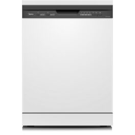 Lavavajillas libre instalación 60 cm - MIDEA MFD60S080W, 12 servicios, 4 programas, 60,0 cm, Blanco