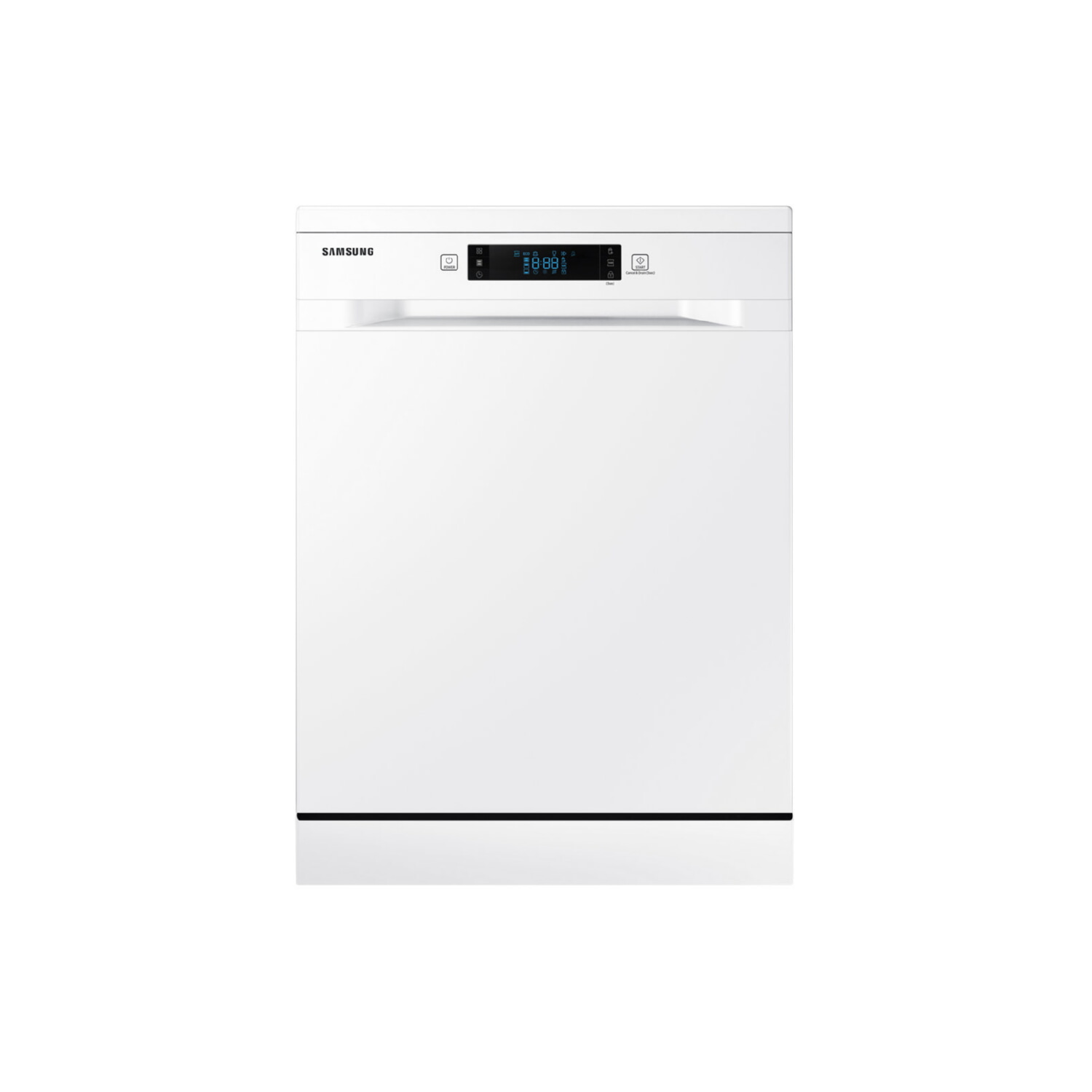 Lavavajillas libre instalación 60 cm - SAMSUNG DW60M6040FW/EC, 13 servicios, 6 programas, 598 mm, Not available