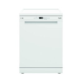 Lavavajillas - Whirlpool W7F HP43, 15 cubiertos, 10 programas, 60 cm, Tercera bandeja, 6th SENSE, Blanco
