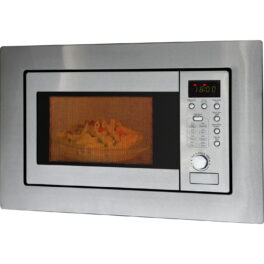 Microondas integrable - BOMANN 622151, 800 W, 5 potencia, 20 l, Inox