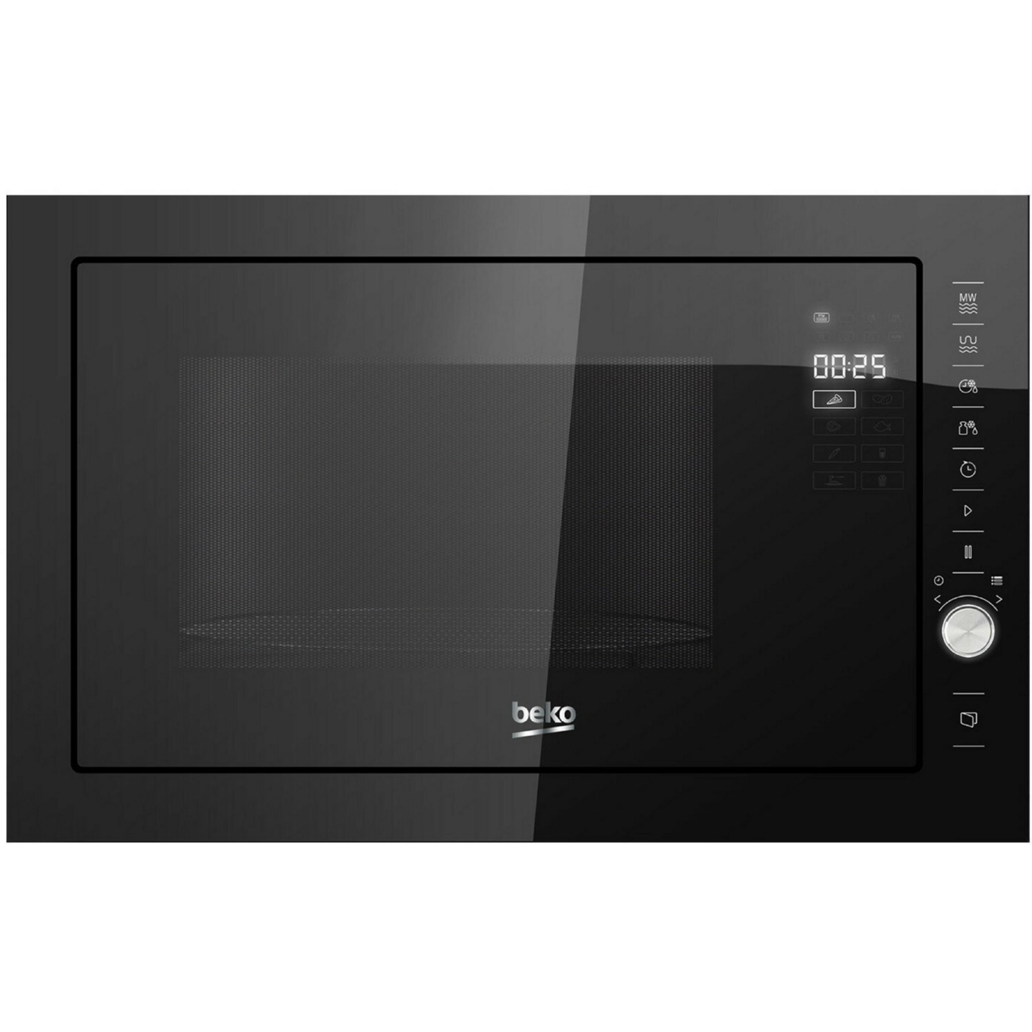 Microondas - BEKO MGB25333BG, 5 potencia, 25 l, Negro