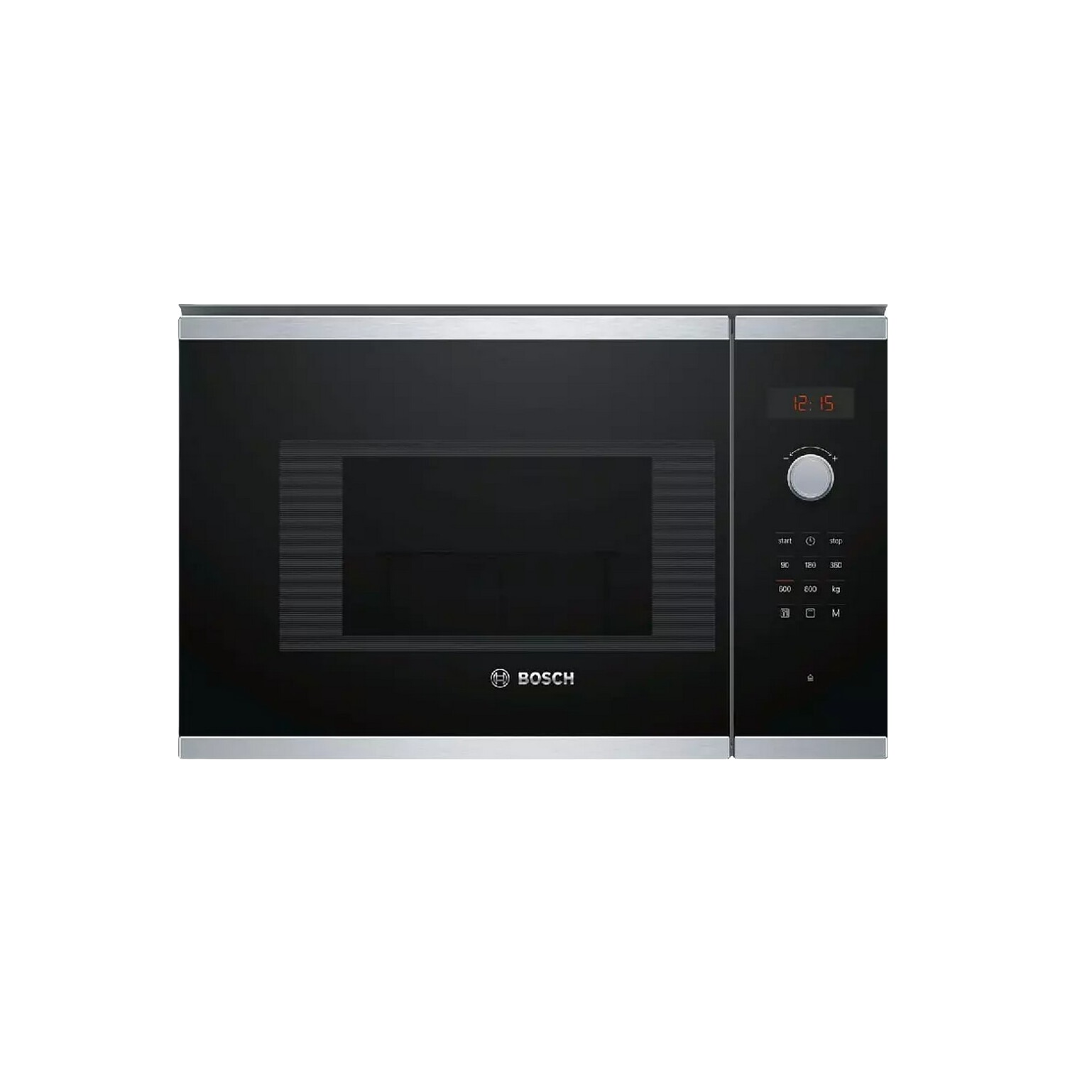 Microondas integrable - Bosch BEL523MS0, 800W, 20 L, Grill, Acero inoxidable