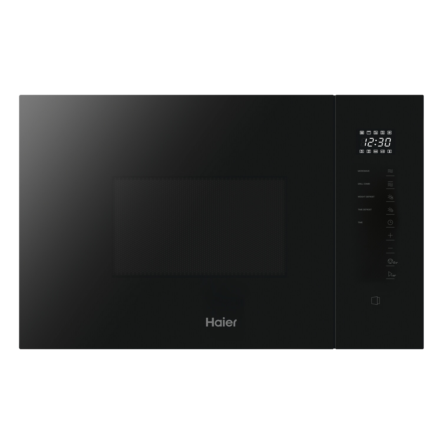 Microondas con grill integrable - Haier ID Series 4&2 H38FMWID4ID27N, 900W, 6 funciones, 20 l, Negro