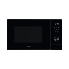 Microondas con grill - AEG MFB295DB, 1350 W, 10 potencia, 29 l, Acero