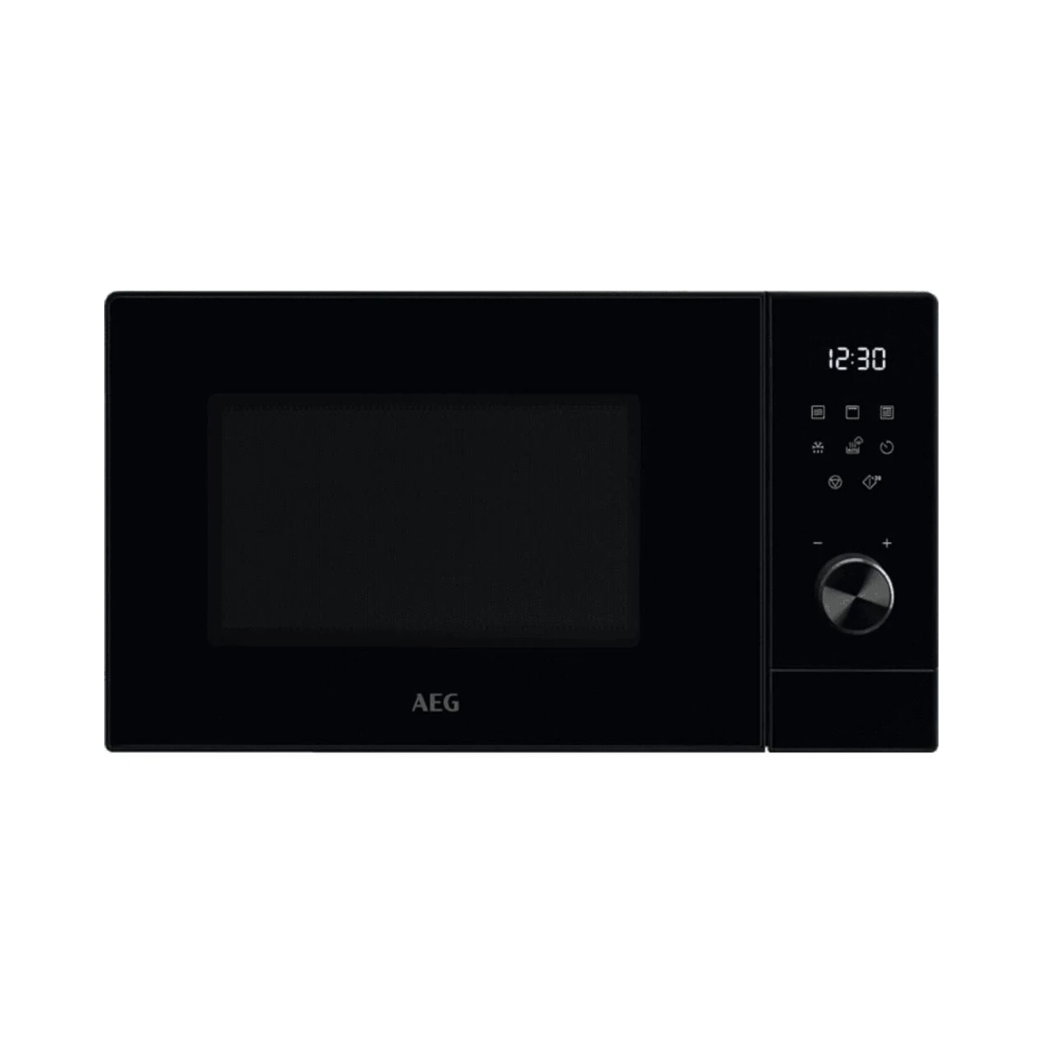 Microondas con grill - AEG MFB295DB, 1350 W, 10 potencia, 29 l, Acero