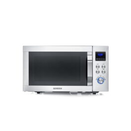 Microondas con horno - SEVERIN MW 7918, 900 W, 10 potencia, 25 l, Gris