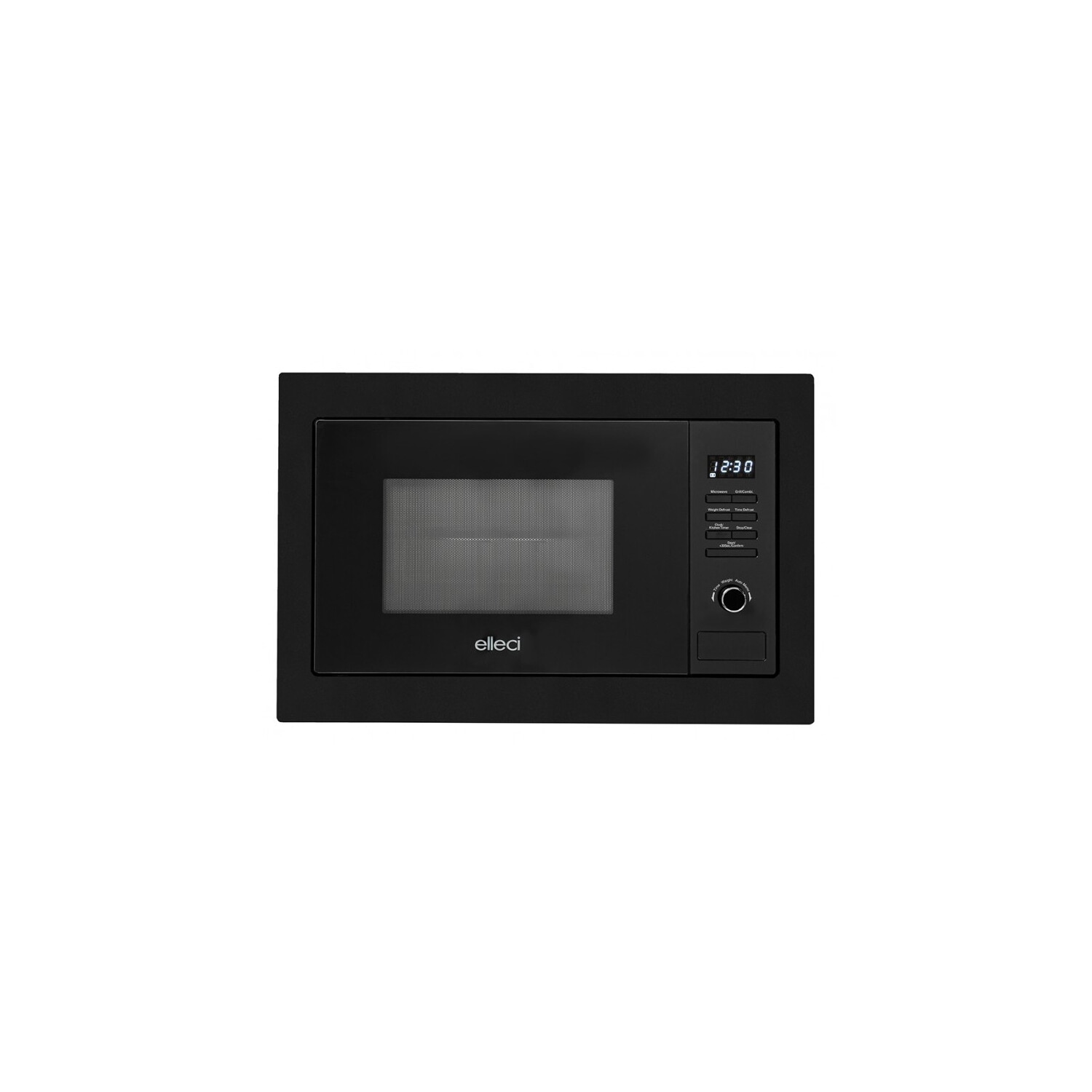 Microondas - ELLECI FGSP28140WS, 900 W, 28 l, Negro