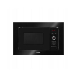 Microondas integrable - AMICA AMMB20E1GB, 800 W, 5 potencia, 20 l, Inox