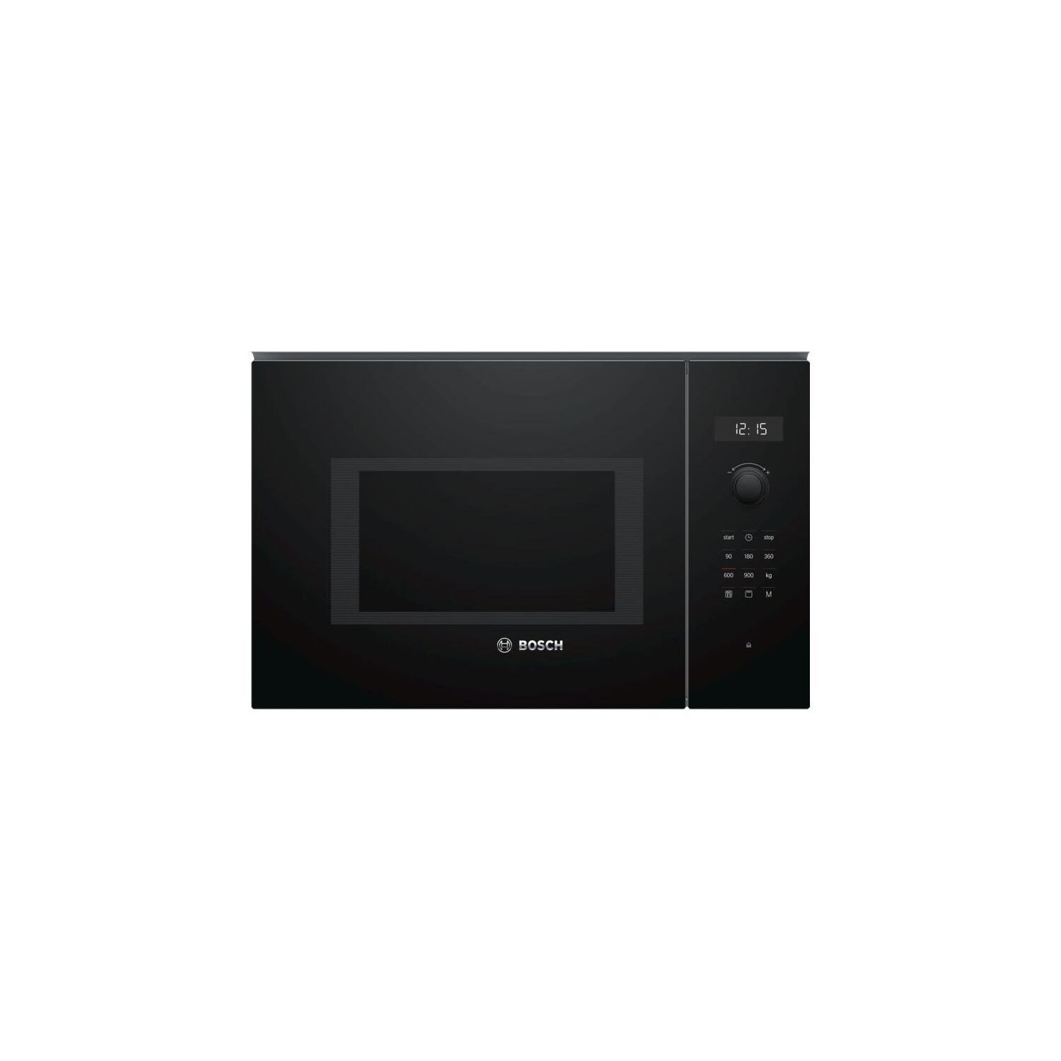 Microondas integrable - BOSCH BEL554MB0, 900 W, 5 potencia, 25 l, Negro