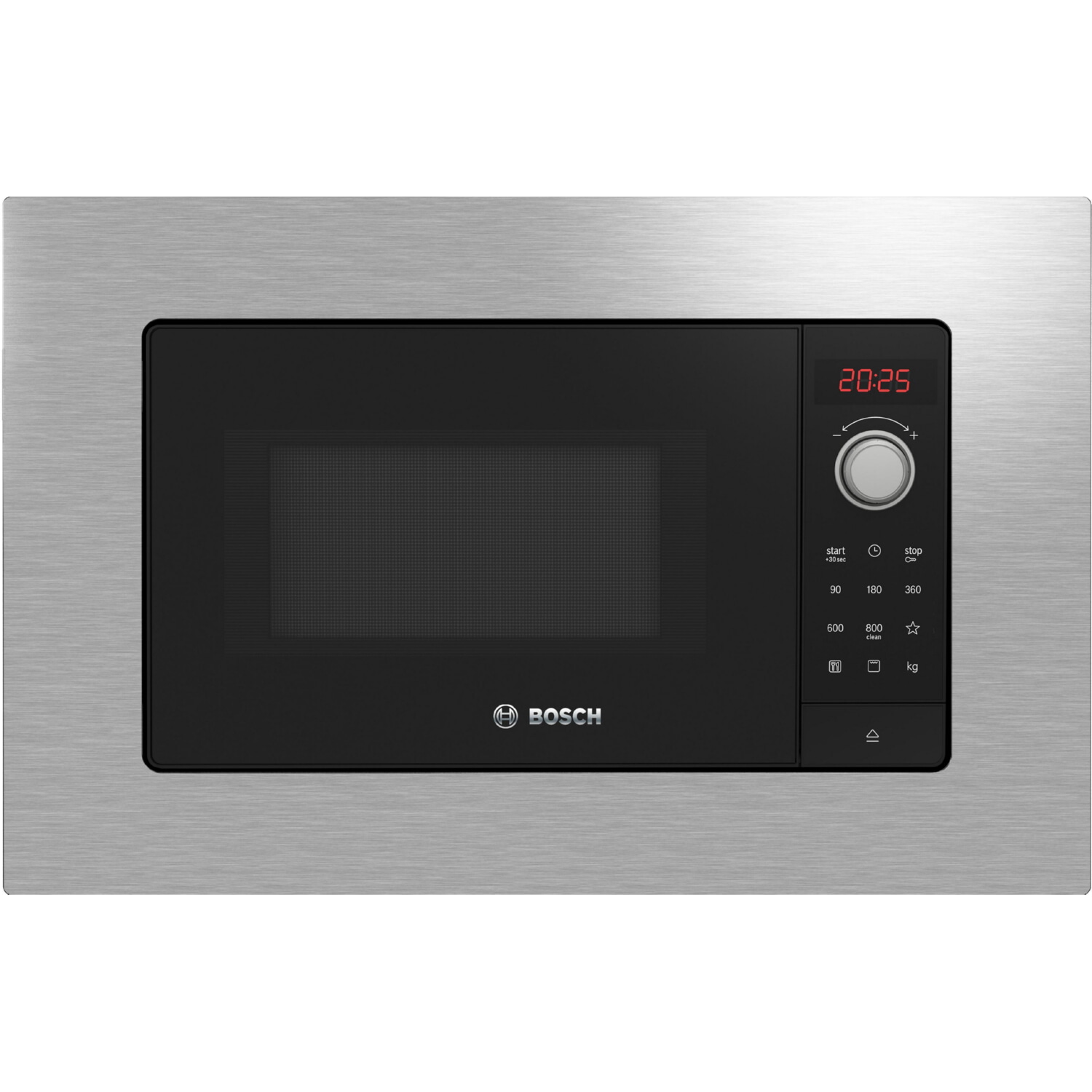 Microondas integrable - BOSCH BEL623MS3, 800 W, 5 potencia, 20 l, Inox