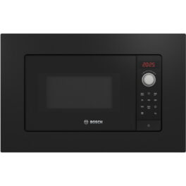 Microondas integrable - BOSCH AKLBB1608626358, 800 W, 5 potencia, 20 l, Negro