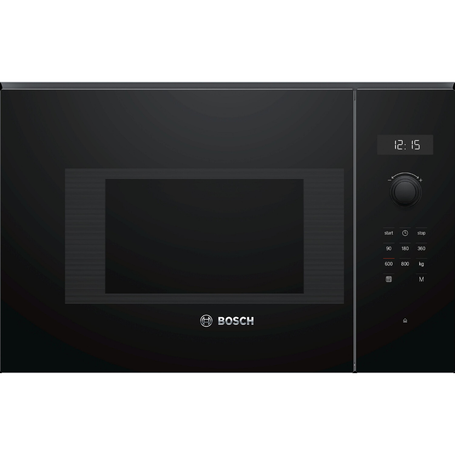 Microondas integrable - BOSCH Serie 6 BFL524MB0, 800 W, 5 potencia, 20 l, Black