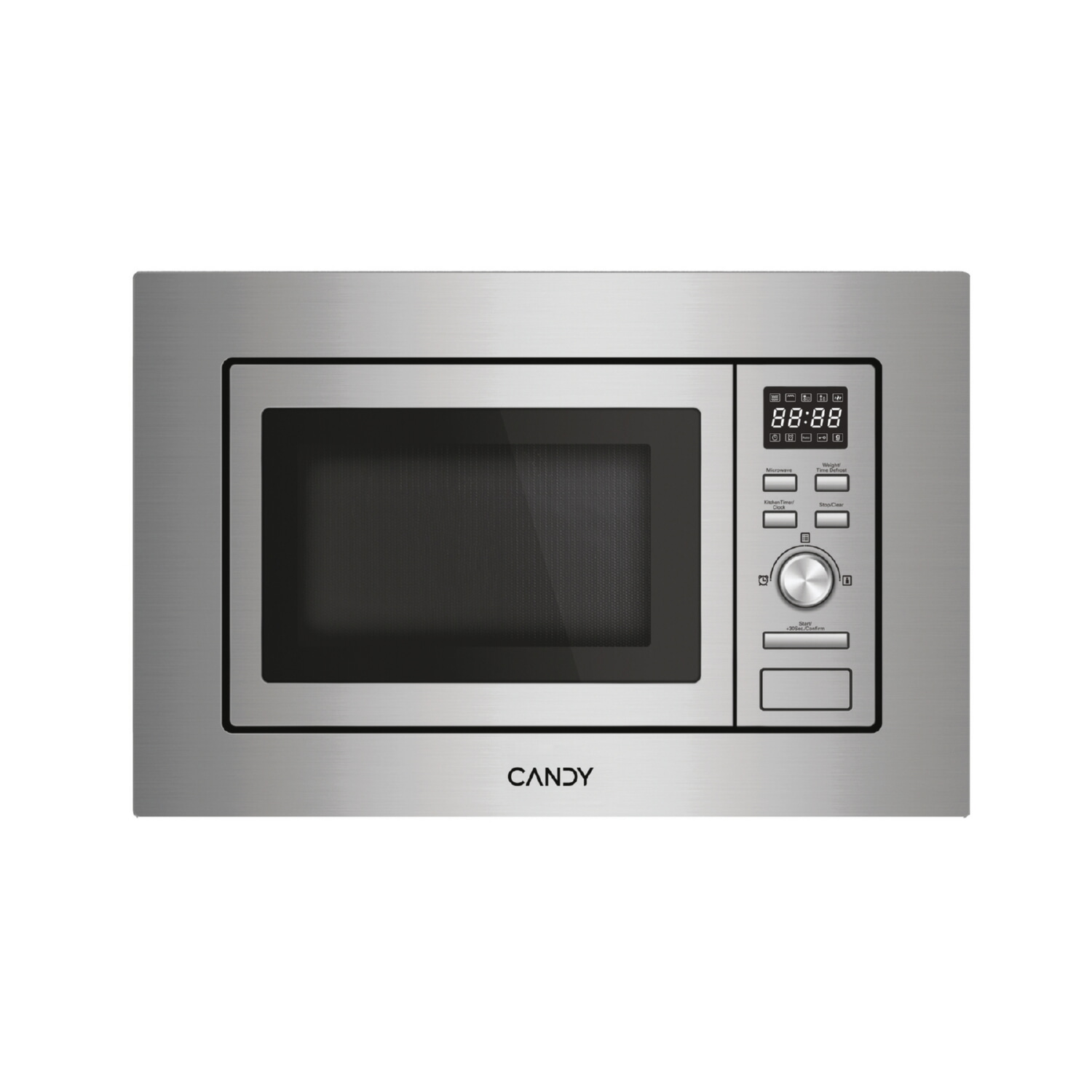 Microondas integrable - CANDY 38900785, 1000 W, Plata