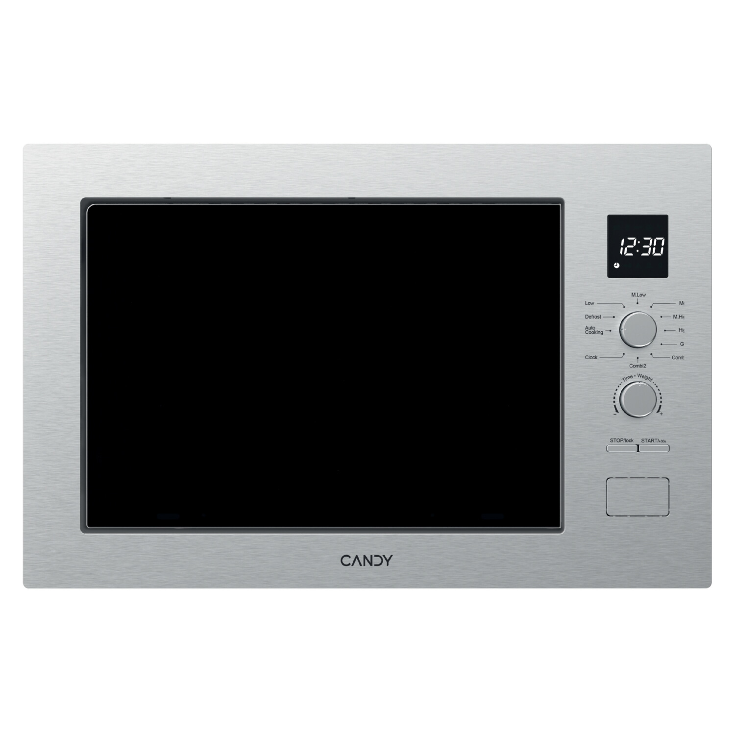 Microondas integrable - CANDY CA38FL7NWXW, 1200 W, 8 potencia, 25 l, Acero inoxidable