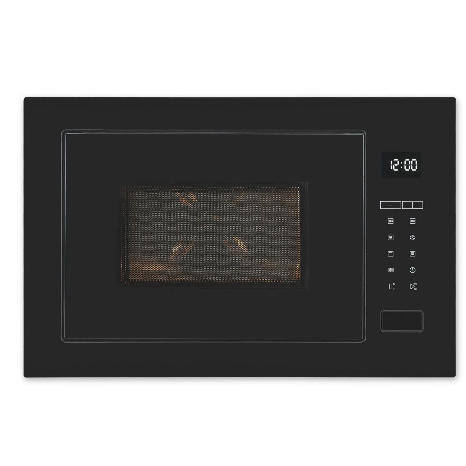 Microondas integrable - EXQUISIT 815345001, 1450 W, 10 potencia, 25 l, Inox
