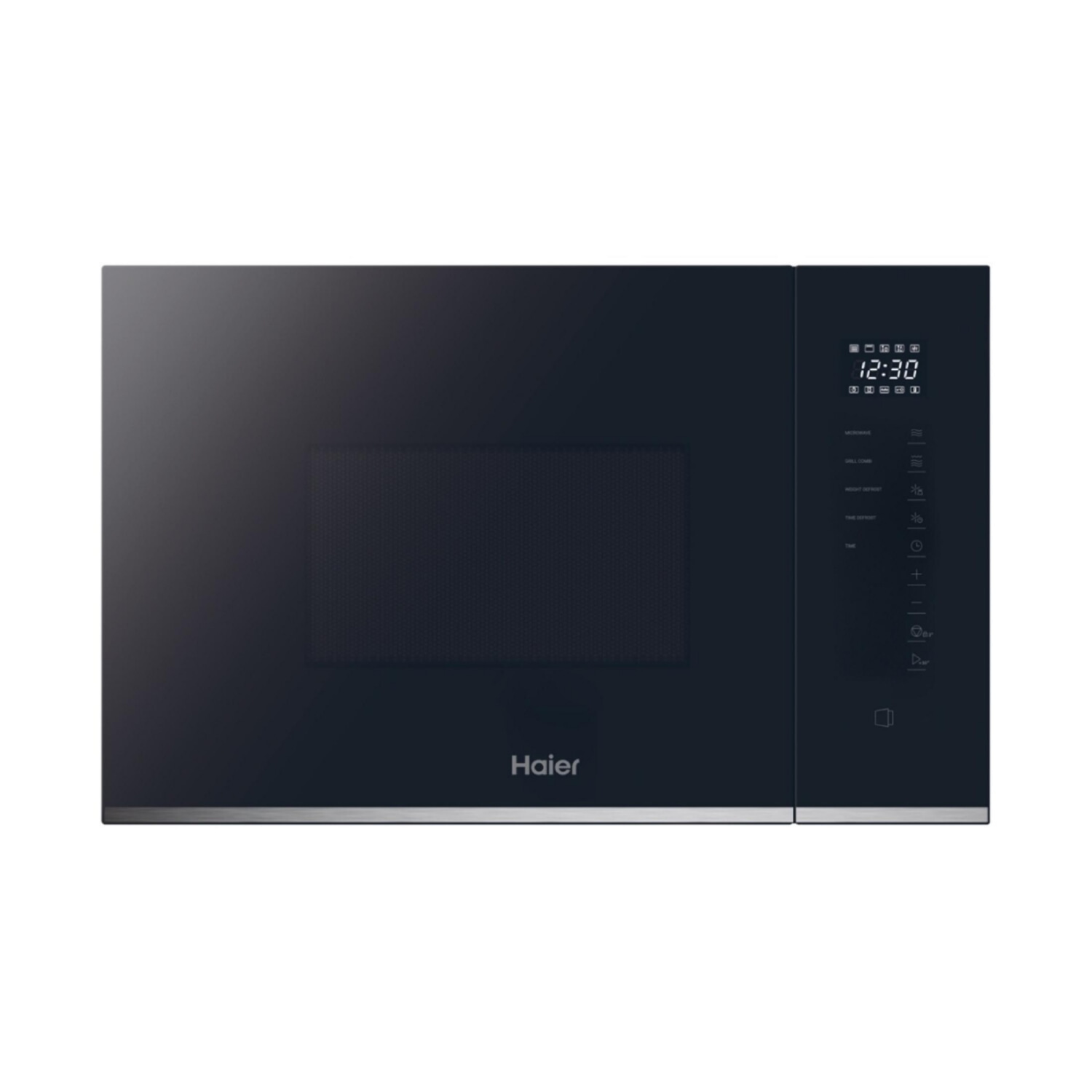 Microondas integrable - HAIER H38FMWID2S7, 5 potencia, 20 l, Negro