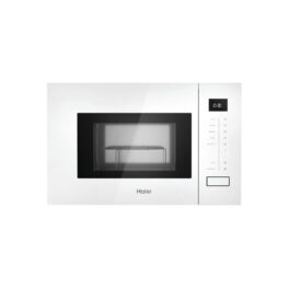 Microondas integrable - HAIER HWO38MG2BHXW, 1270 W, 5 potencia, 20 l, Blanco