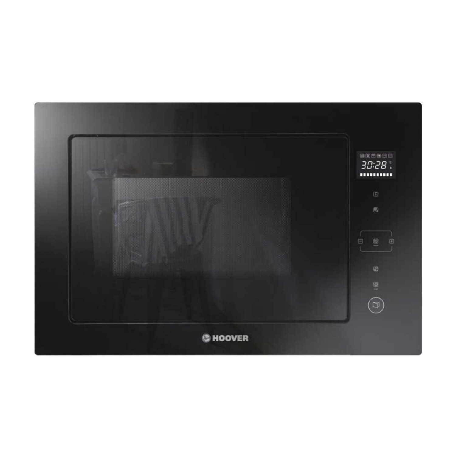 Microondas integrable - HOOVER HMBG25/1GDFB, 900 W, 8 potencia, 25 l, Inox