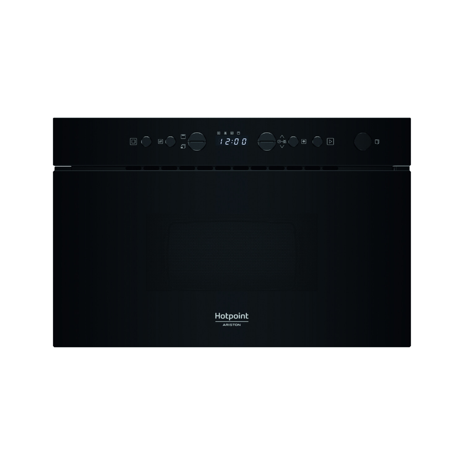 Microondas integrable - HOTPOINT HAMN13BB, 750 W, 4 potencia, Negro