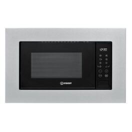 Microondas integrable - INDESIT MWI 120 GX.1, 800 W, 6 potencia, Acero inoxidable