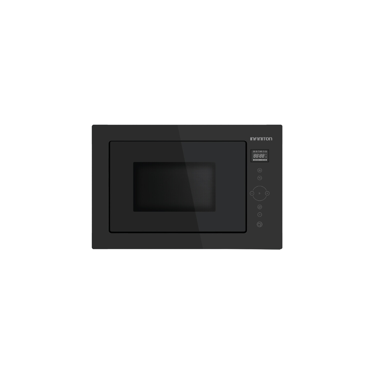 Microondas integrable - Infiniton IMW-GBK25, 900W, 25 l, Encastrable, Negro