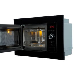 Microondas integrable - RESPEKTA Jana, 800 W, 5 potencia, Negro